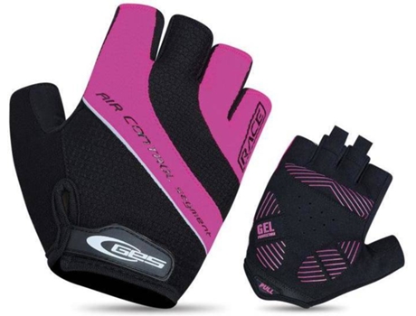 Guantes de Ciclismo GES Race (Talla: M - Rosa, Negro)