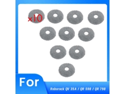 10 Pcs Cleaning Rag For 35a / Qr 598 / Qr 798 Vacuum Cleaner Accessories Cleaner Parts Replacement