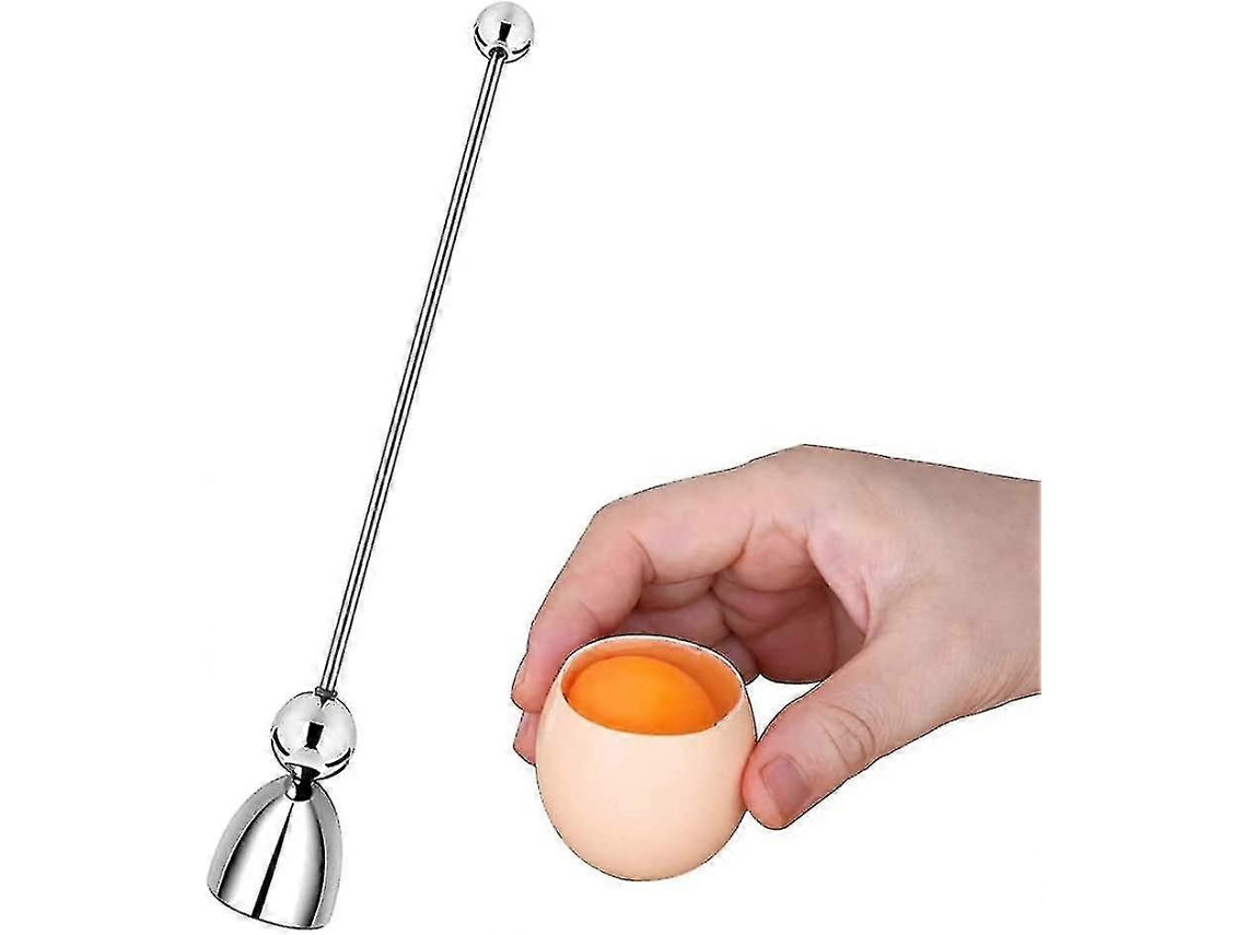 Quitacáscaras de huevo, abrehuevos, cortador de galletas de acero inoxidable, Rosewell