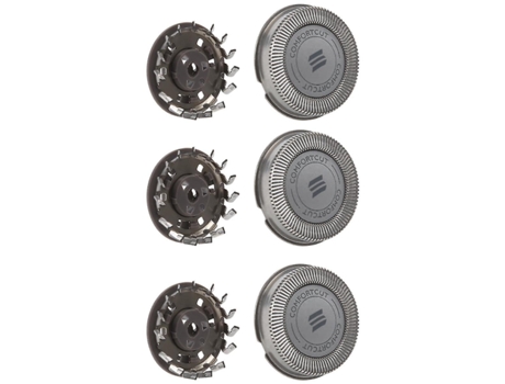 3 cabezales de afeitadora para Philips S1000 s1020 s1050 s1070 S526 S740 VENISYMLIS