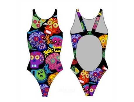 Traje de baño para Mujer TURBO Halloween 2011 Pro Resist Multicolor para Natacion (XXL)