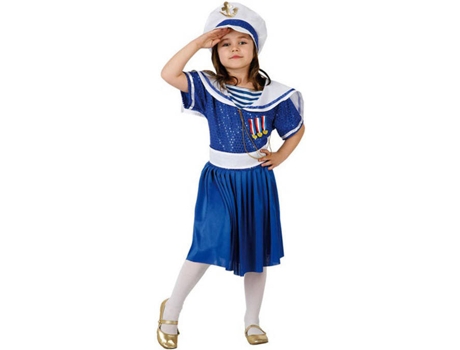Disfraz de Niña ATOSA marinero (Tam: 5-6 años)