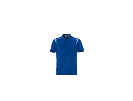 Polo Tech Stretch Azul Sz