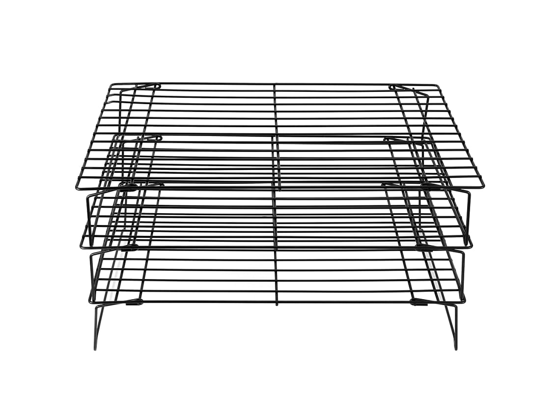 Rejilla De Enfriamiento Plegable De 3 Niveles Para Pasteles, Barbacoas Y Accesorios De Cocina.
