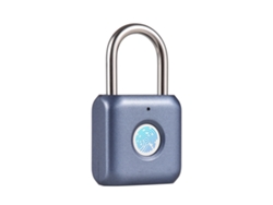 Candado Digital Usb Recargable Con Huella Dactilar Antirrobo Para Bicicletas Y Mochilas.