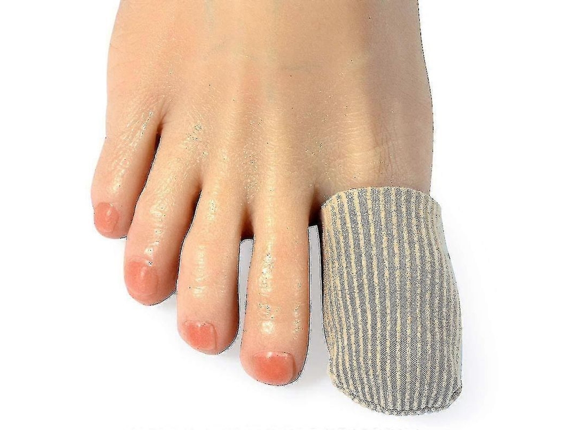 Protectores De Dedos De Gel, 4 Unidades Para Los Dedos Gordos (marrón)