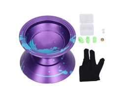 Bola de yoyo de aleación de aluminio 2026yncm con cuerda y rodamiento reemplazables para niños de 14 años en adelante.