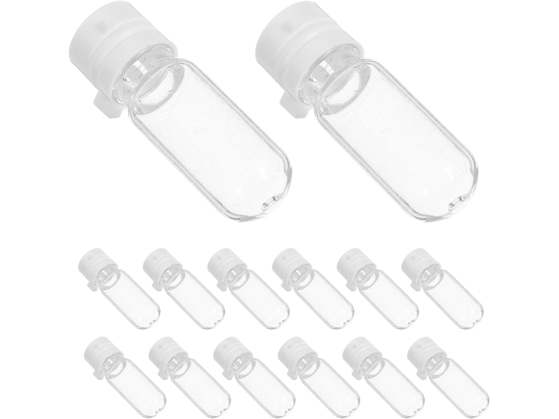 Lot De 20 Flacons De Voyage Transparents 2ml En Plastique Anti, Fuite