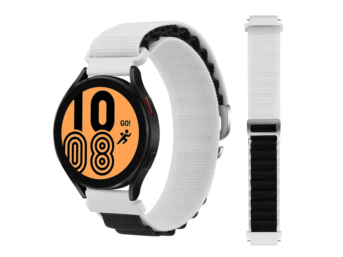 Correa Loop Alpine para Samsung Galaxy Watch 3 Bluetooth 41mm Blanco y Negro