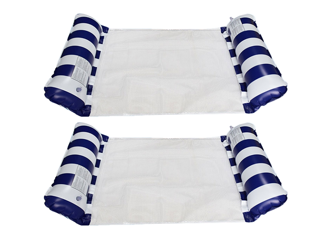 HYMNORA Flotadores para Piscina Adulto - Flotador Hinchable con Bomba de Aire, Más Diversión, Ideal como Tumbona, Hamaca, Silla o Balsa para Piscina o Lago
