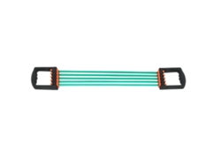 Omni-expandidor De Pecho De Cinco Cauchos Con Resistencia Fuerte Para Gimnasio Fitness Entrenamiento Deportivo Verde