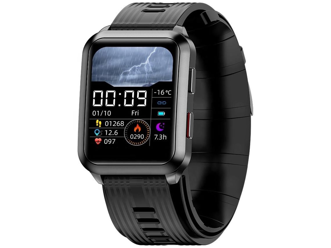 Reloj inteligente con tensiometro negro Worten.es