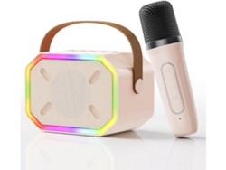 Mini Máquina De Karaoke De Juguetes Infantiles Micrófono Bluetooth Portátil Para Niños Niñas Y Adultos Con 1 Micrófono Pe Yemaesre