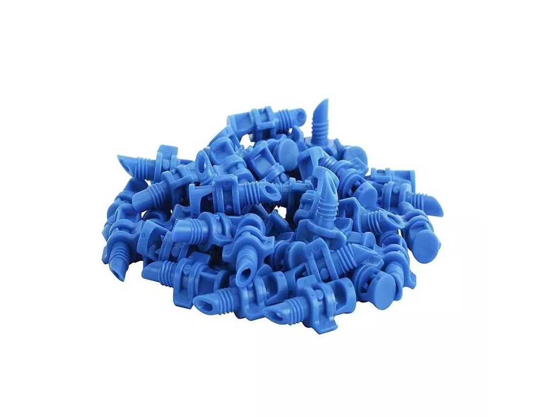 [Pack 1000] Boquilla de refracción simple para riego agrícola 90°. Microaspersor de riego perfecta para el riego de tu flor, plantas, césped, agricultura, casas, irrigación industrial.