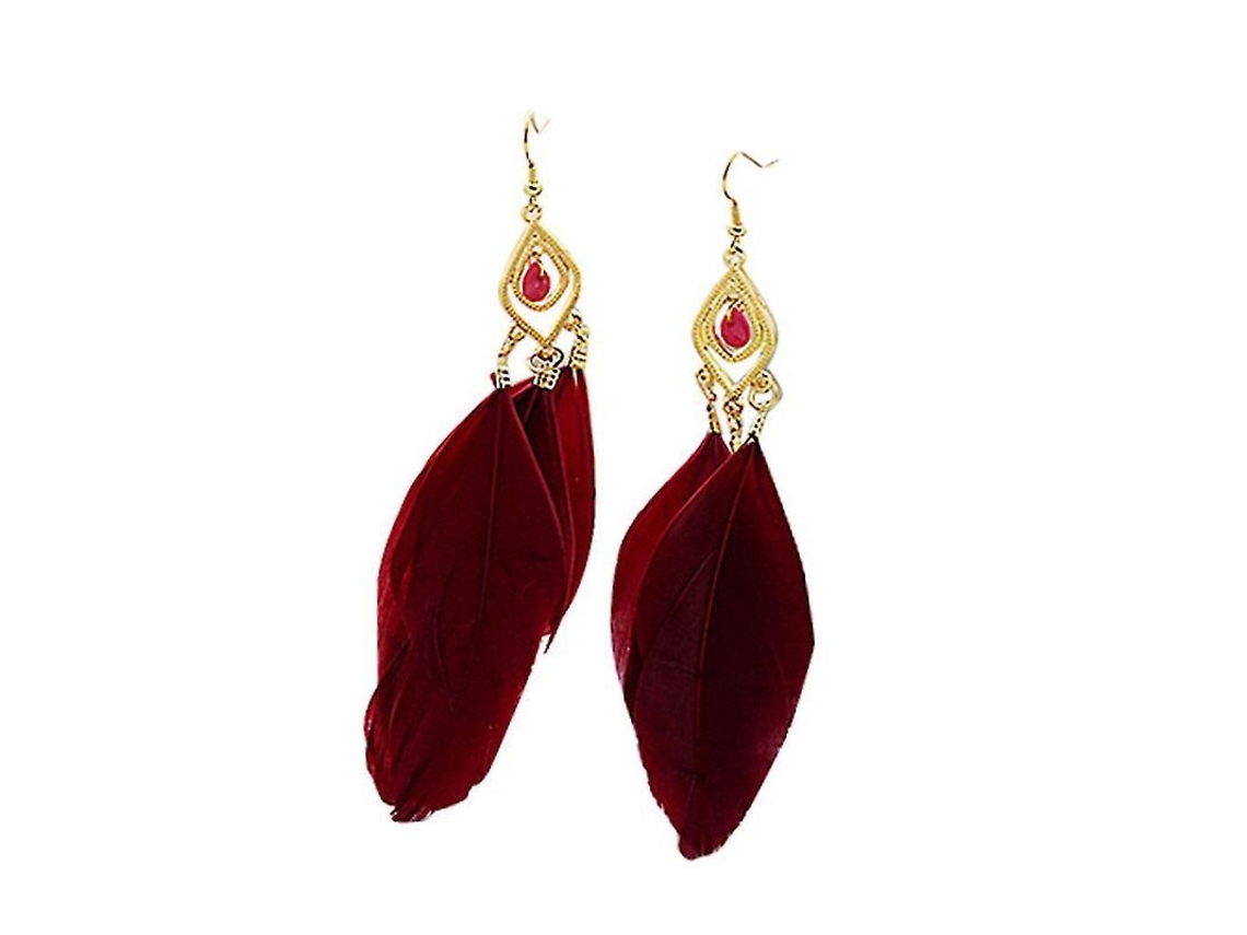 2026-pendientes De Plumas Para Mujer Elegantes, Ideal Para Bodas, Fiestas Y Eventos Especiales, Regalo Fashion