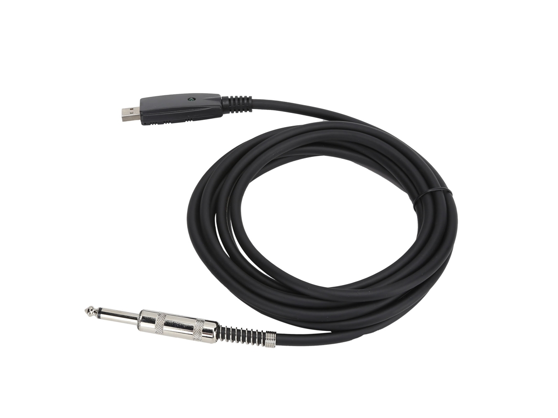 Jorindo Jd6222 Cabo Usb Macho Para 6.35mm Macho Guitarra 3m Adaptador Áudio Instrumento