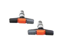 Pastillas De Freno De 55 Mm Para Bicicletas Minivelo Pasta V, De 14, 16, 18 Y 20 Pulgadas, Color Negro Y Naranja.