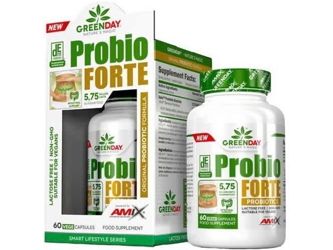 Complemento Alimentar AMIX Greenday Probio Forte 60-Regula La /Para Reforzar El Sistema Inmunológico (100 ml)