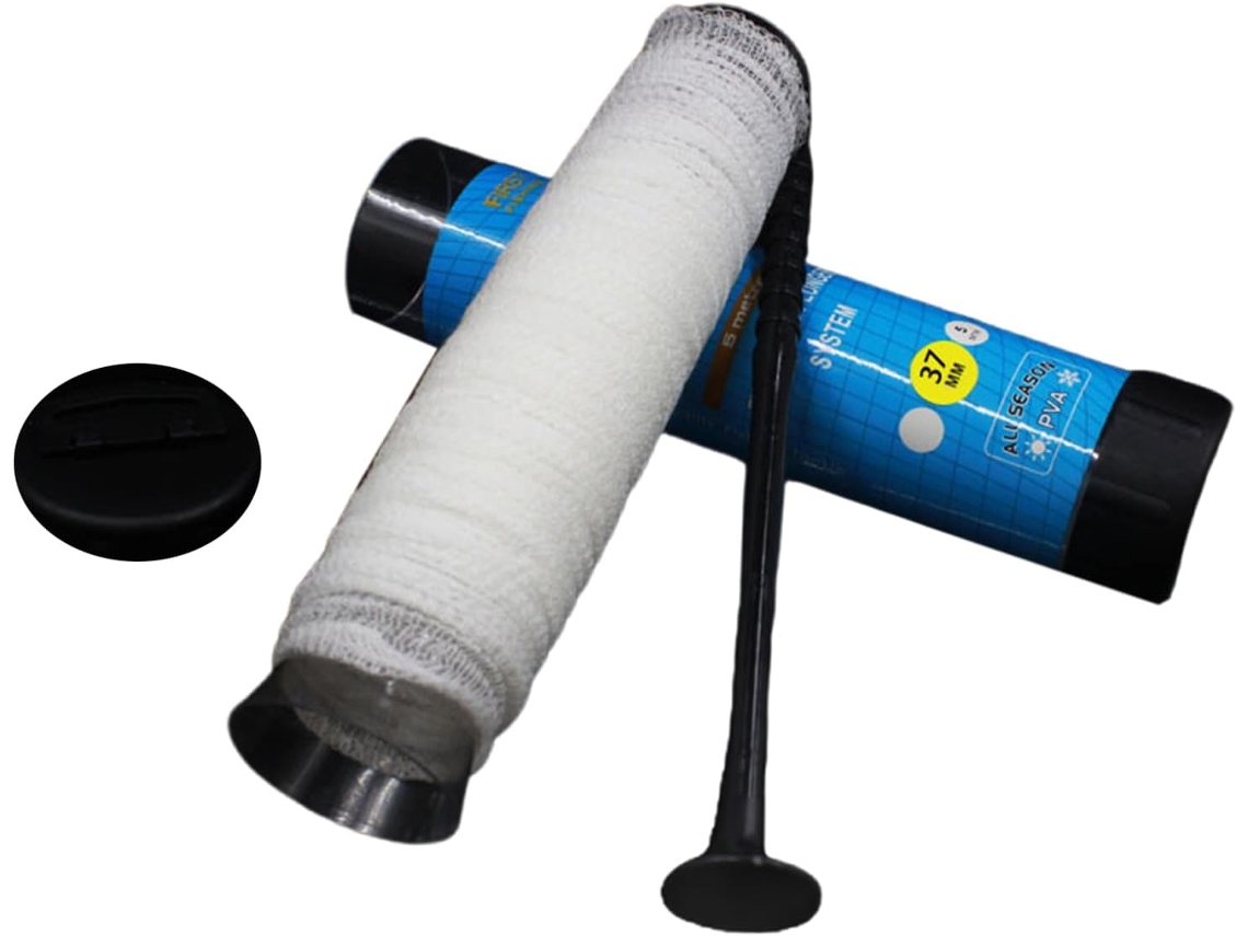 Red De Pesca De Carpas Con Embudo Y Pistón: Accesorio Duradero Para Disolver El Agua En Espacios Estrechos.