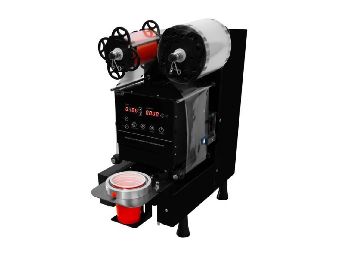 Sellador De Té De Burbujas De Acero Inoxidable 500W 240 V Diámetro Máximo De Taza 95Mm MONSTERSHOP