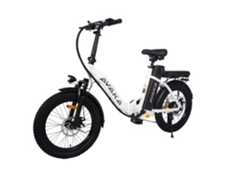Avaka Bz20 Plus Bicicleta Eléctrica Urbana Dobrável Com Quadro Aberto De 20 Motor De 500 W Batería De 48 VE 15 Ah