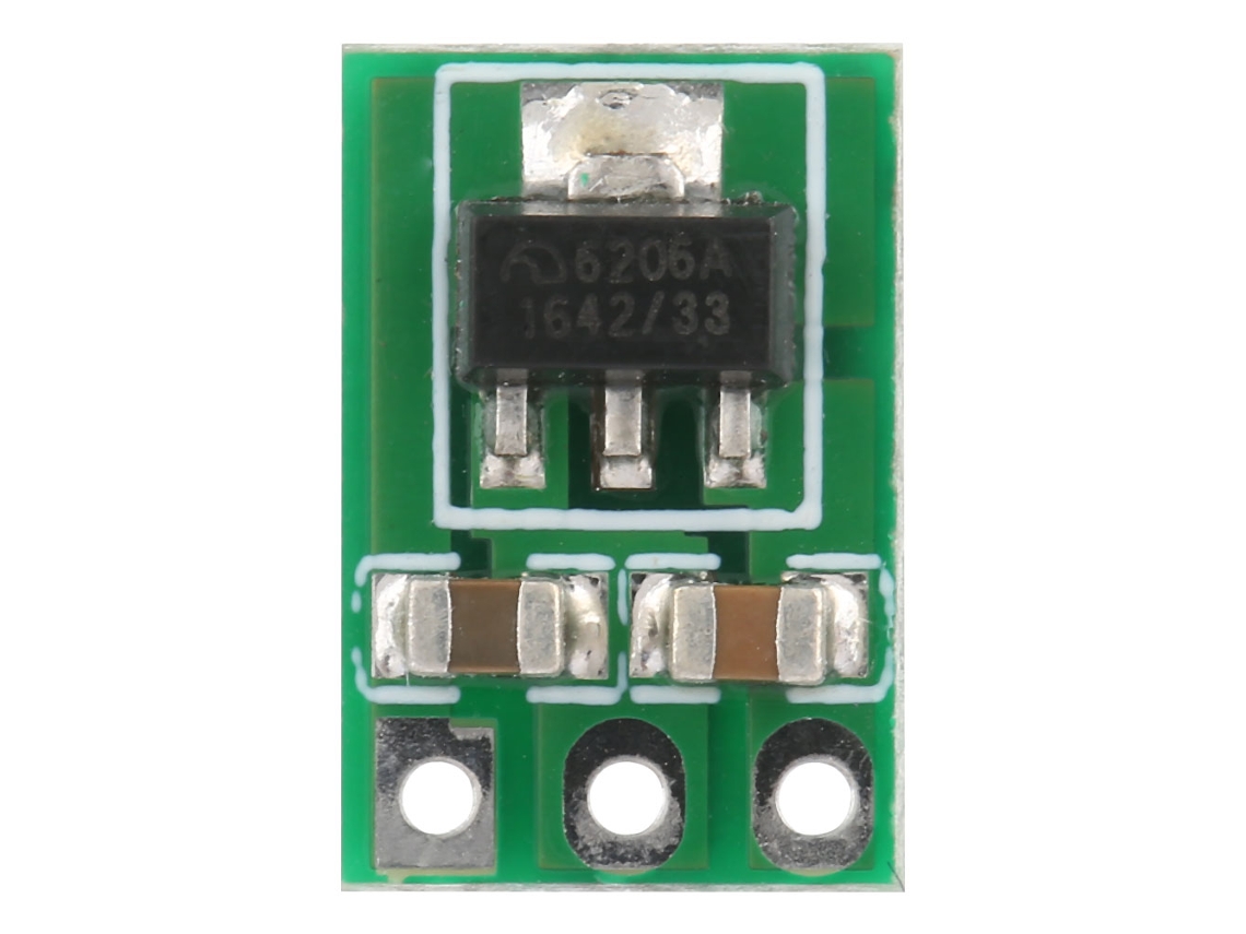 Módulo Regulador Buck Dc-dc Ultra Ligero Ultra Delgado 3.5-5v A 3.3v Step Down