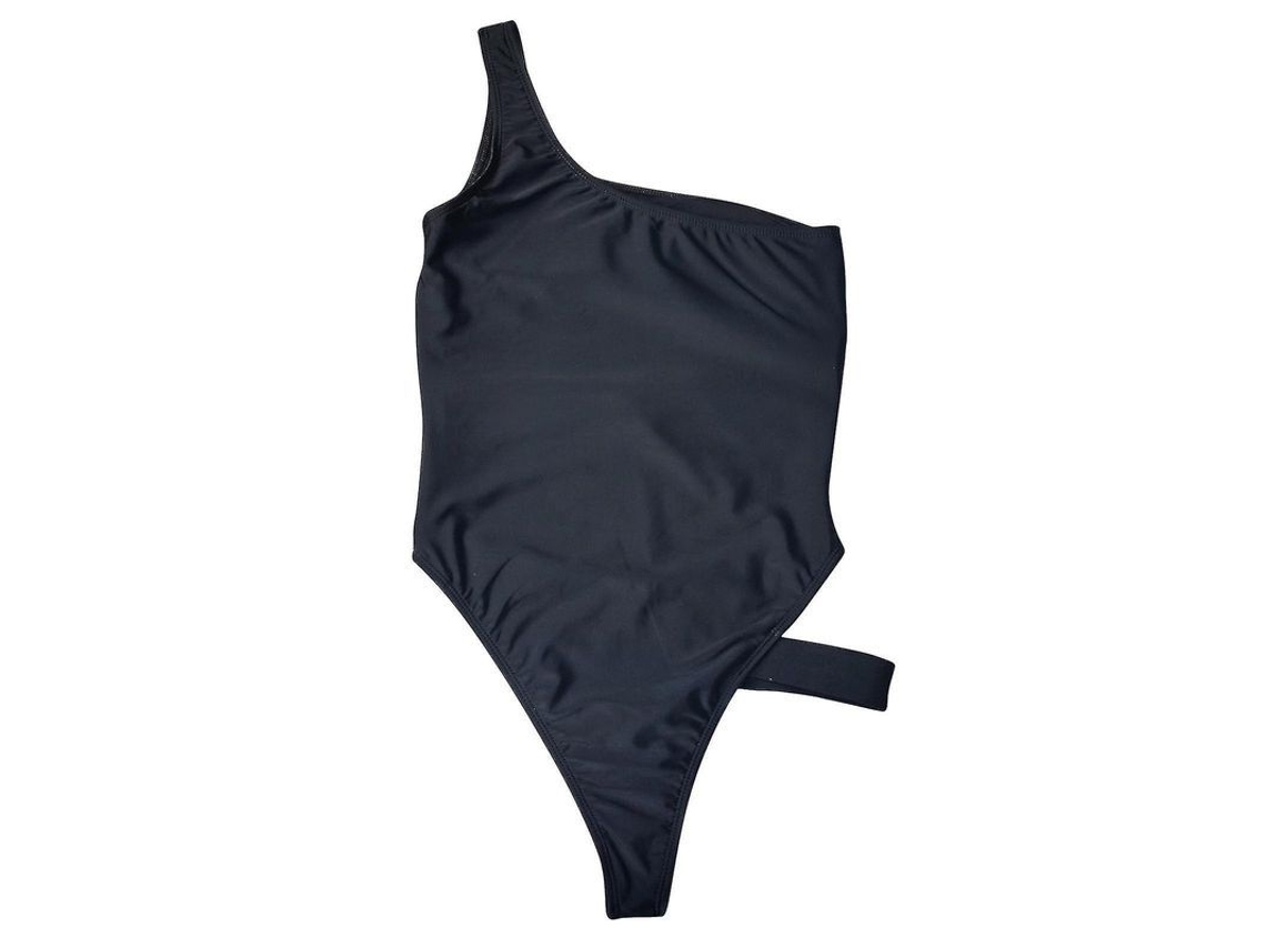 2026-traje De Baño Monokini Sexy Para Mujer Con Diseño De Huecos Y Sólido Para Playa Y Piscina