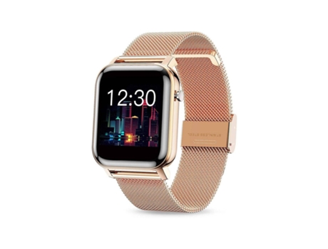 Reloj Inteligente con Monitor Impermeable Cronómetro Deportivo Compatible IOS, Android-oro VEANXIN
