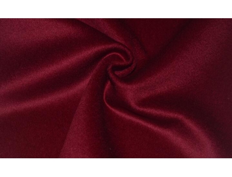 Sudadera De Tela De Lana Roja De 150 Cm