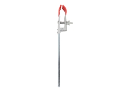 Pinza De Matraz Inoxidable Con Doble Regulador Electroplado Multifuncional Para Laboratorio (rojo)