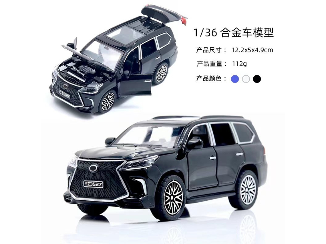 Modelo De Coche De Metal Fundido A Escala 1/36, Figura De Coche De Juguete, Regalo Para Niños