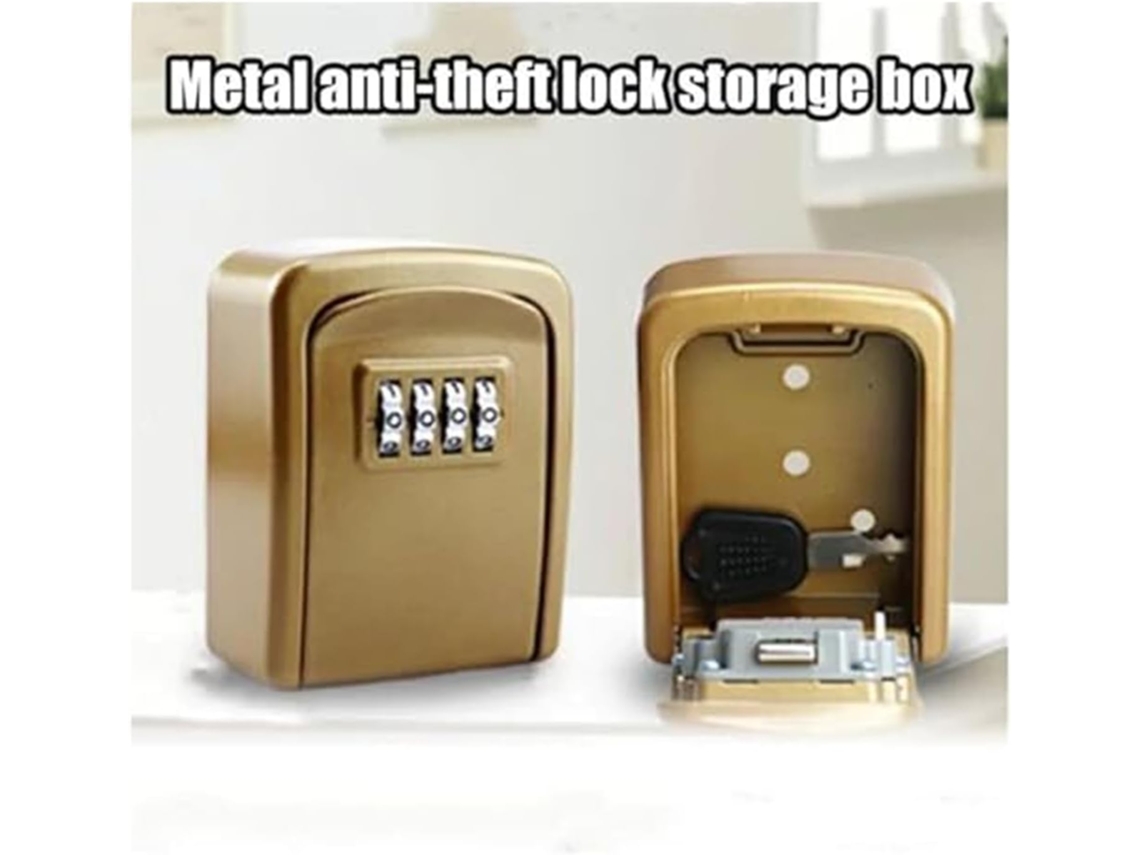 Mini Caja De Seguridad Para Llaves,
