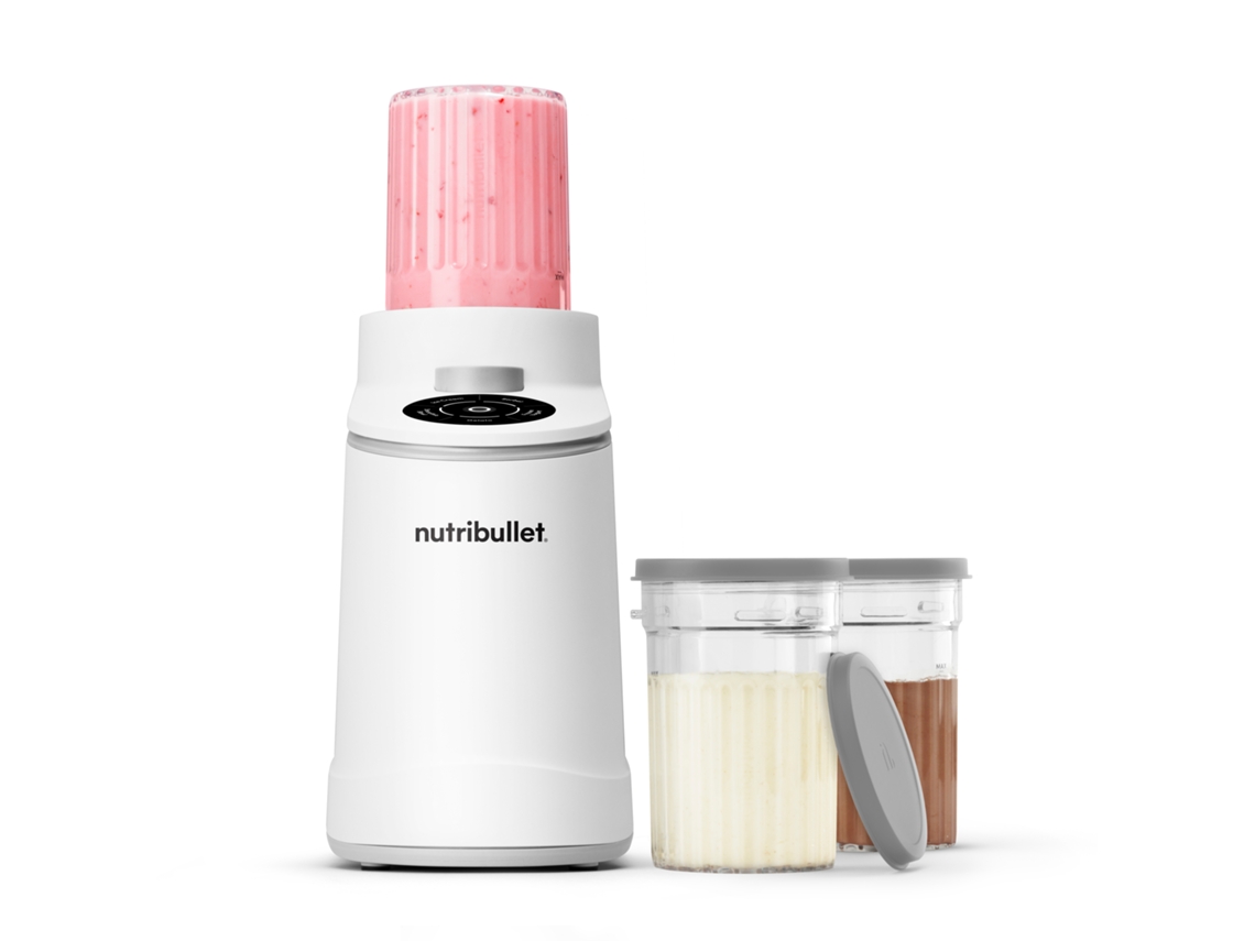 Máquina de Helados NUTRIBULLET Chill NBD0503W (3 accesorios - 5 programas - Blanco)