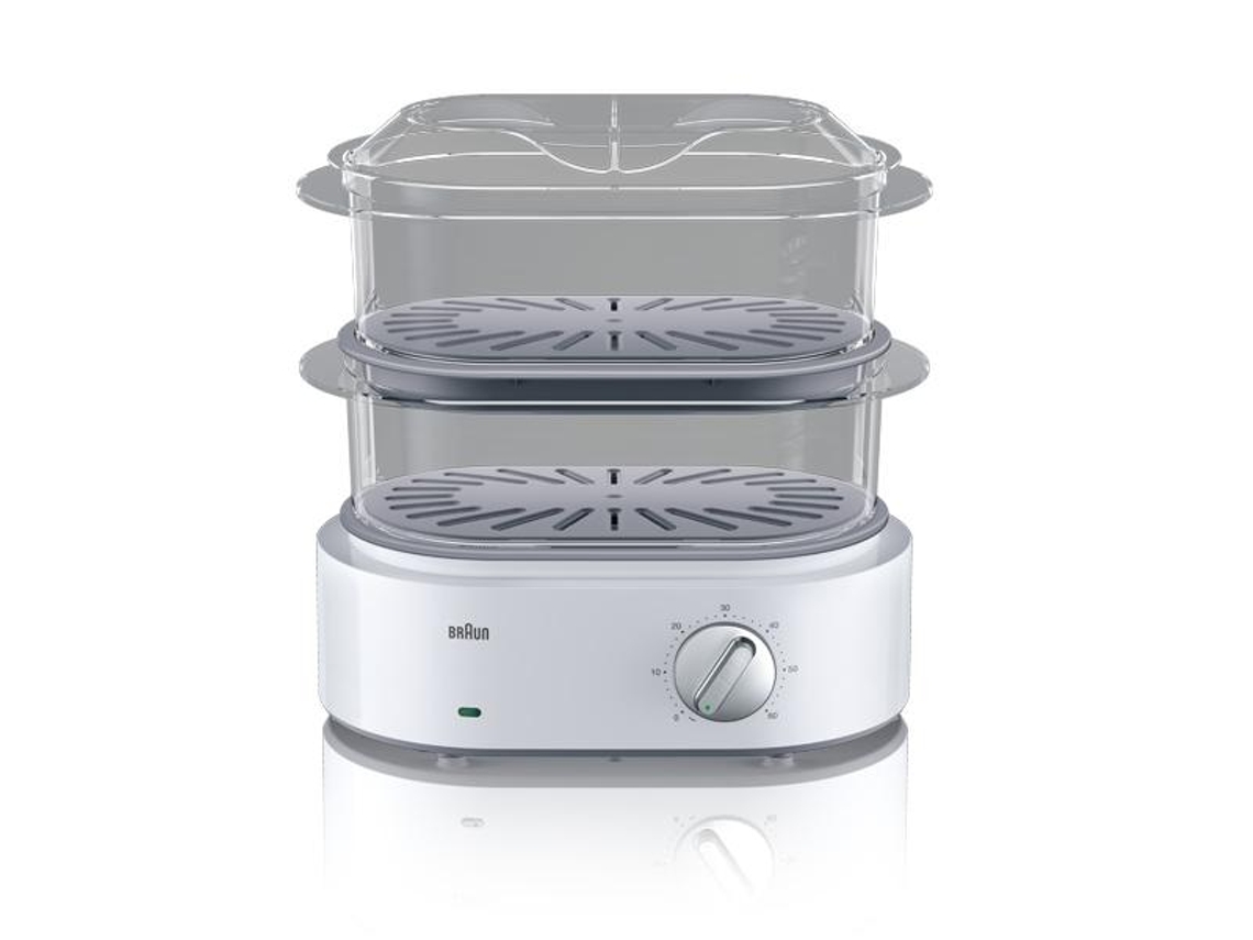 Braun Fs 5100 Robot de cocina a vapor 2 cestas Mostrador 850 W Blanco