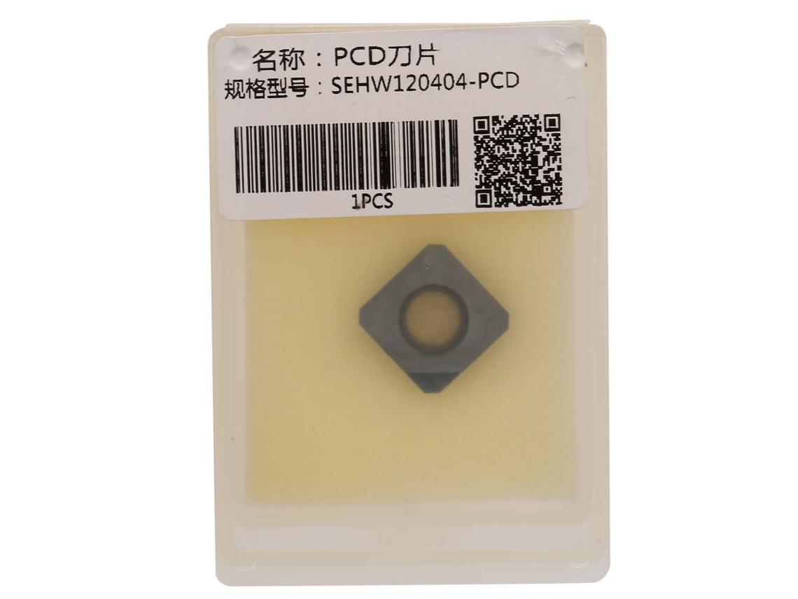 Inserto De Hoja De Diamante Pcd Seh120404 Apkt160404 Herramienta De Torneado Cnc Para Metales No Ferrosos Y No Metálicos