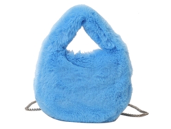 Bolso de hombro elegante para mujer, diseño versátil, con cadena, ideal para el trabajo y salidas informales, color azul Giecy
