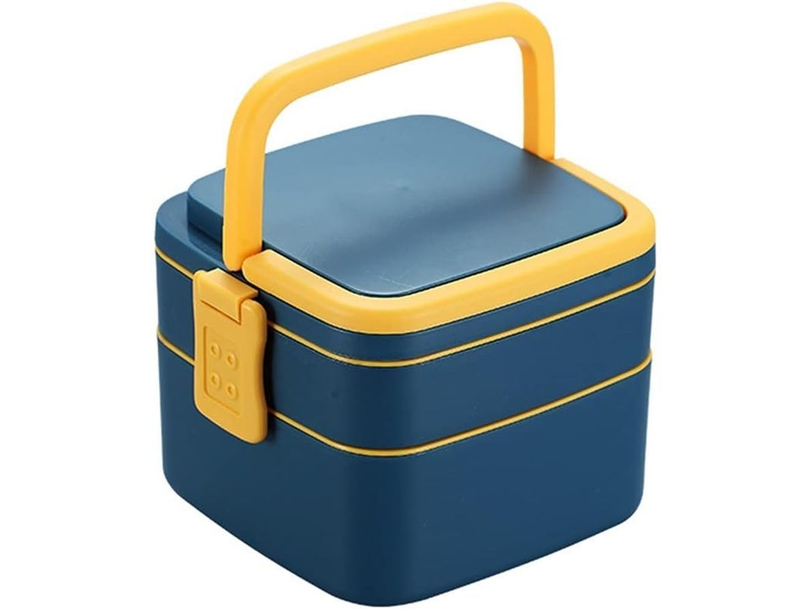 Fiambrera Isotérmica, Caja Bento Japonesa Para Niños Y Adultos, Apta Para Microondas, 1000 Ml.