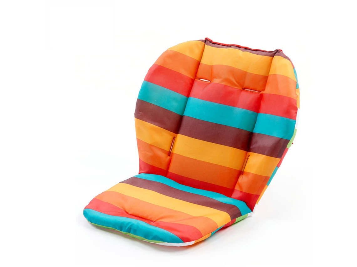 Asiento elevador Eifson para bebés y niños pequeños (cojín de algodón arcoíris)