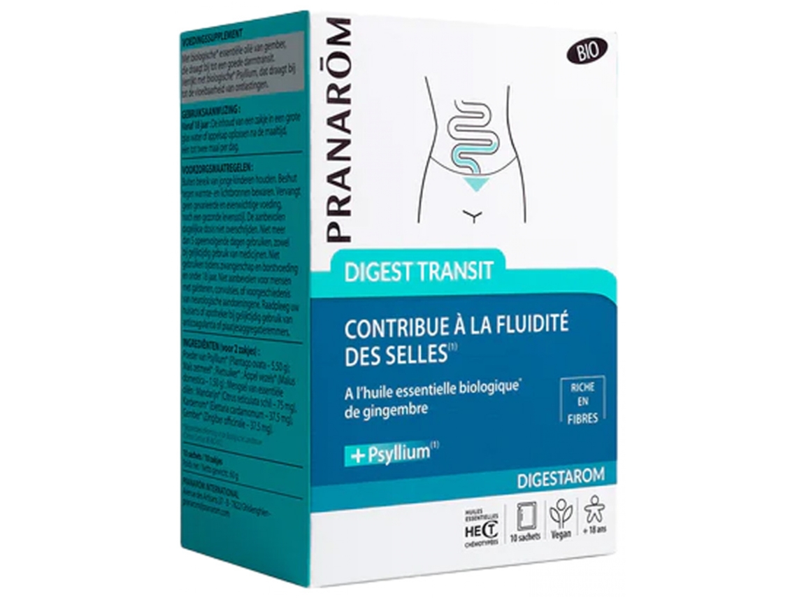 PRANARÔM Digest Transit Bio 10 Bolsitas