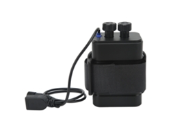 Rebe-caja De Carga De Baterías 18650 De Litio Impermeable 8.4v Para 6 Unidades Con Puertos Usb Dc Y Cable Para Camping Y Viajes Al Aire Libre