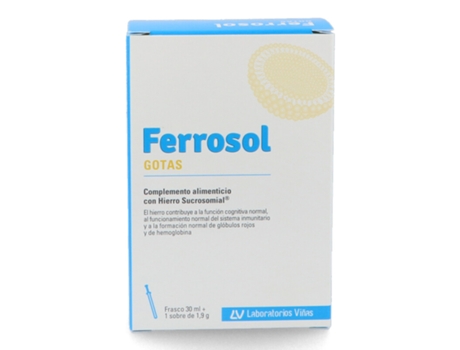 Complemento Alimentar VIÑAS Viñas Ferrosol Gotas 30 Ml