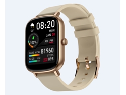Smart Watch p55 Monitor de salud de llamadas Bluetooth, dorado GODTVAGT