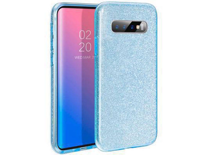 Carcasa Samsung Galaxy S10 Silicona Azul