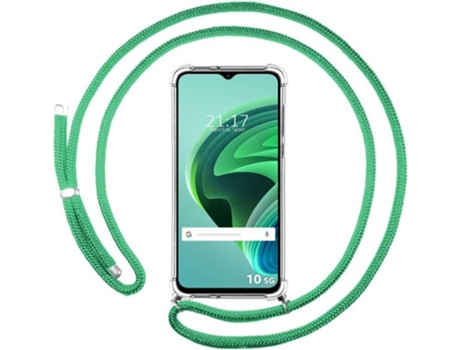 Carcasa para Xiaomi Redmi 10 5G TUMUNDOSMARTPHONE Colgante Verde