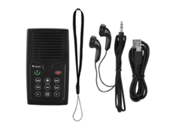 Lector De Biblia Portátil Mini De 350 Mah Con Carga Solar, Versión En Inglés, Negro.