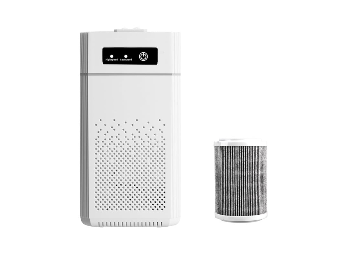Purificador De Aire Silencioso De 20 Db Con 1 Filtro. Elimina El Humo De Mascotas, El Polen, La Caspa Y El Pelo. Czhhmart