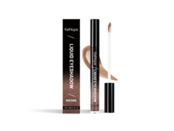 Sombra de ojos bronceada con brillo