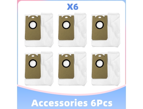 Bolsa de polvo de repuesto para accesorios de repuesto de aspiradora robótica Proscenic M7 Pro y M8 Pro