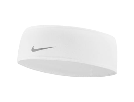 NIKE Dri-Fit Swoosh Headband N1003447-197, unisexo, Diadema (blanco - One size EU)