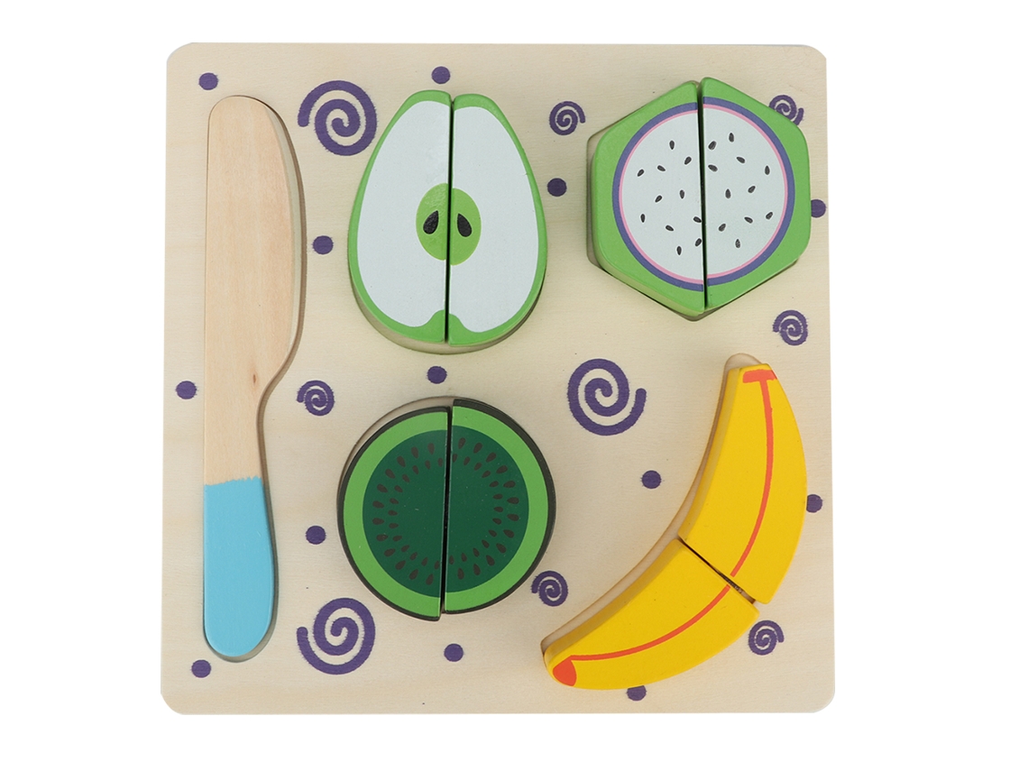 2026-juguetes De Corte De Frutas Y Verduras De Madera Simulados, Juguetes Educativos Interactivos Para Niños, Banana